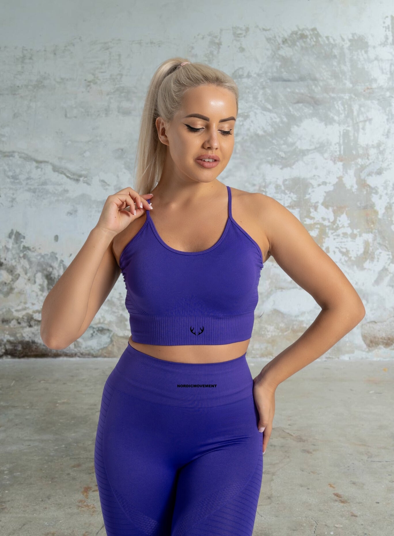 Catalyst Violet Blue Sports Bra – Osweetfitness Activewear